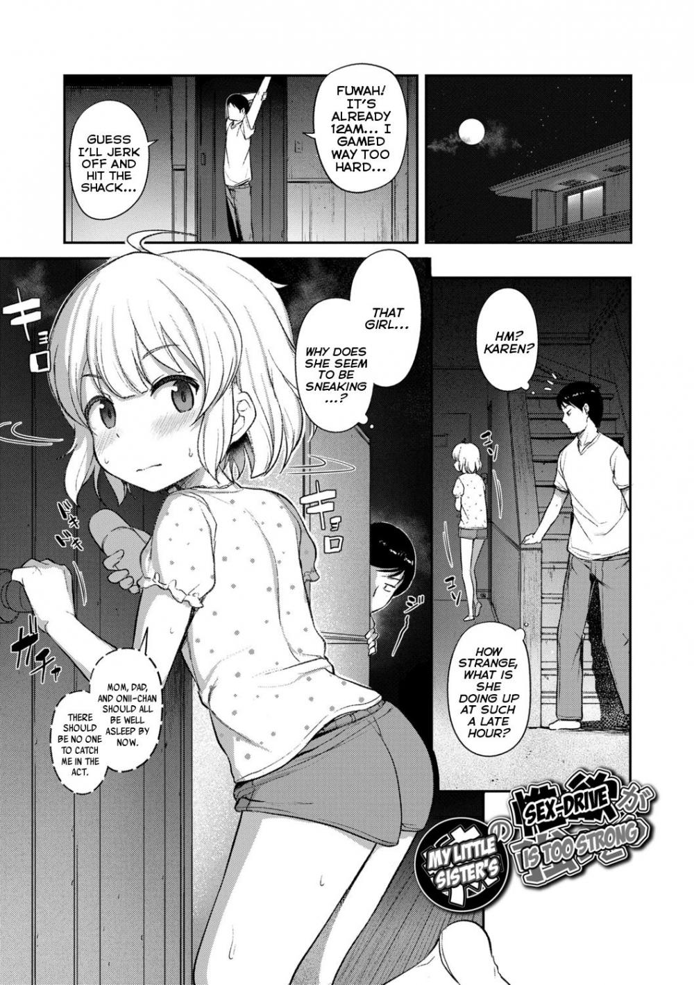 Hentai Manga Comic-What Kind of Weirdo Onii-chan Gets Excited From Seeing His Little Sister Naked?-Chapter 5-1